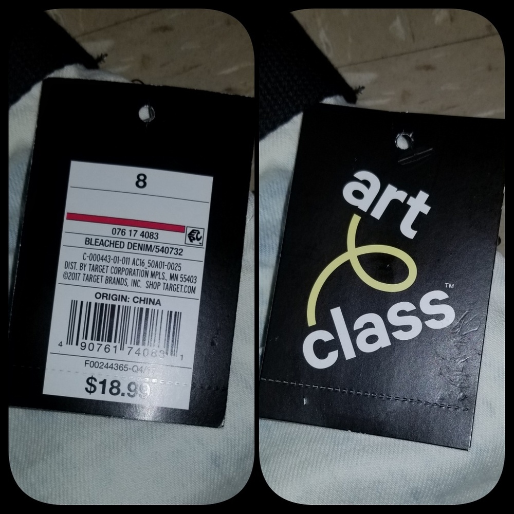 Art&Class Girls Capri Shorts - Picture 2 of 2